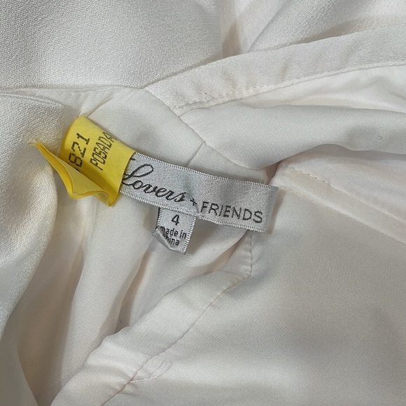 Lover's+friends California Gown size 4 Ivory - Picture 3 of 10